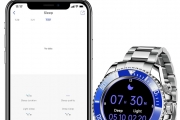 LIGE BW0254 New Bluetooth Call Smart Watch Men Custom Dial IP68 Waterproof Sport Fitness Tracker Watch Smartwatch Women For Android IOS BLUE