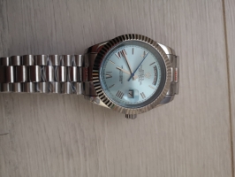 Replica Rolex Day/Date Ice Blue Face (100201CH)