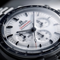 Replica Omega Speedmaster Moonwatch White Face (300209CH)