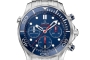 Replica Omega Seamaster Chronograph Blue Face (300206CH)