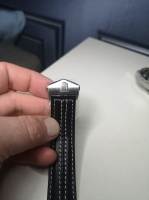 Replica Tag Heuer Porsche Carrera Leather Strap (800402)
