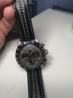 Replica Tag Heuer Porsche Carrera Leather Strap (800402CH)